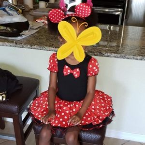 💋 Minnie Mouse costume tutu dress